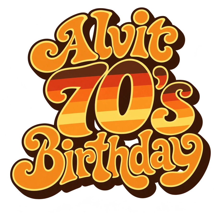 Alvit 70's Birthday